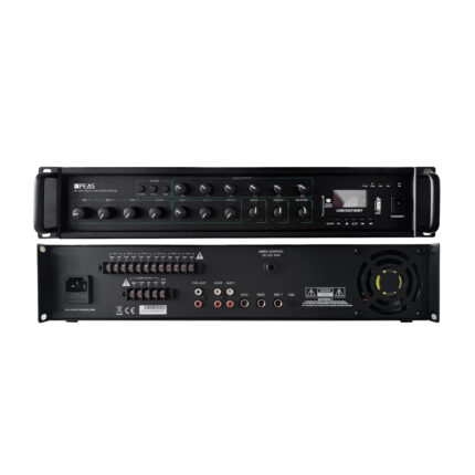 MP-6450S Series  450W 6 Zones Mixer Amplifier with MP3/USB/BT/SD/ECHO/AUX